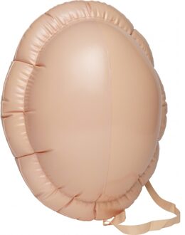 Smiffys Dikke buik - opblaasbaar - huidskleur - Dikke verkleed buik - verkleedaccessoire Multi