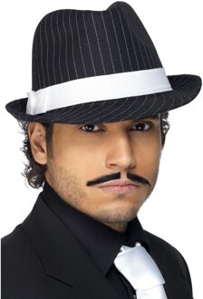 Smiffys Dressing Up & Costumes | Costumes - 20s Razzel And Gang - Deluxe Trilby Hat