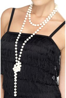 Smiffys Dressing Up & Costumes | Costumes - 20s Razzel And Gang - Pearl Necklace