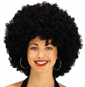 Smiffys Dressing Up & Costumes | Costumes - 70s Disco Fever - 70s Funky Afro Wig