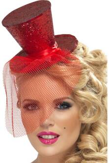 Smiffys Dressing Up & Costumes | Costumes - 70s Disco Fever - Fever Mini Top Hat On Head