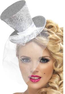 Smiffys Dressing Up & Costumes | Costumes - 70s Disco Fever - Fever Mini Top Hat On Head