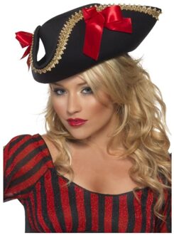 Smiffys Dressing Up & Costumes | Costumes - 70s Disco Fever - Fever Pirate Hat