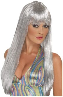 Smiffys Dressing Up & Costumes | Costumes - 70s Disco Fever - Glitter Disco Wig