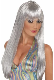 Smiffys Dressing Up & Costumes | Costumes - 70s Disco Fever - Glitter Disco Wig