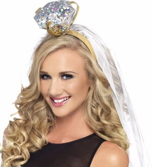 Smiffys Dressing Up & Costumes | Costumes - Bachelorette - Hen Night Ring Headband