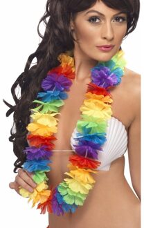 Smiffys Dressing Up & Costumes | Costumes - Hawai - Bright Large Rainbow Lei