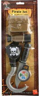 Smiffys Dressing Up & Costumes | Costumes - Pirate - Pirate Set With Compass