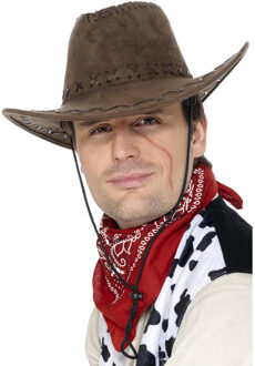 Smiffys Dressing Up & Costumes | Costumes - Western - Suede Look Cowboy Hat