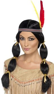 Smiffys Dressing Up & Costumes | Wigs - Indian Wig