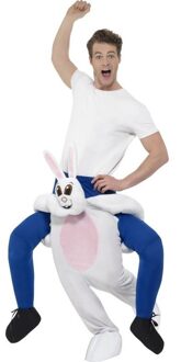 Smiffys Instap dierenpak kostuum konijn/haas voor volwassenen - One size