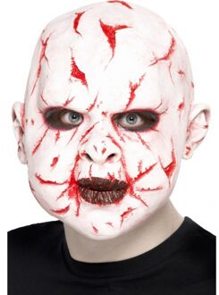 Smiffys "Integraal masker met litteken voor volwassenen Halloween masker - Verkleedmasker - One size"