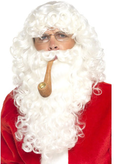 Smiffys "Kerstman of Sinterklaas set voor volwassenen  - Verkleedattribuut - One size"