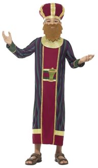 Smiffys Koning Balthazar kostuum voor jongens 3-koningen kerst kostuum Multi