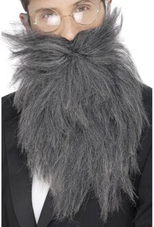 Smiffys Lange grijze verkleed baard en snor