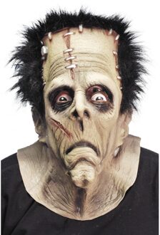 Smiffys "Latex Frankenstein-masker voor volwassenen Halloween - Verkleedmasker - One size"