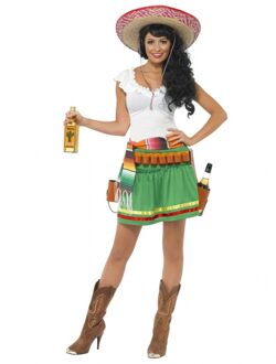 Smiffys Mexicaans verkleedkleding - kostuum - voor dames - Tequila