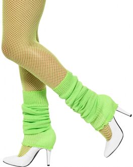 Smiffys Neon groene beenwarmers