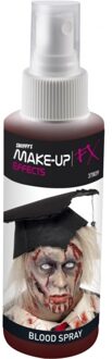 Smiffys Nepbloed spray - busje 28 ml - rood - namaak bloed voor lichaam en kleding Multi
