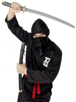 Smiffys Ninja speelgoed verkleed zwaard - zwart - 73 cm - carnaval - wapens