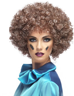 Smiffys Pietenpruik - beige - krullend haar - sint en piet - sinterklaas - verkleden