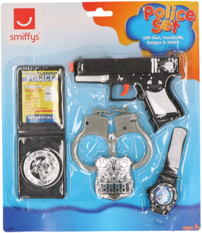 Smiffys Politie speelgoed verkleed set - 5-delig - voor kinderen
