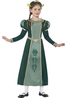 Smiffys Prinses Fiona Shrek™ kostuum - Kinderverkleedkleding maat 128-140