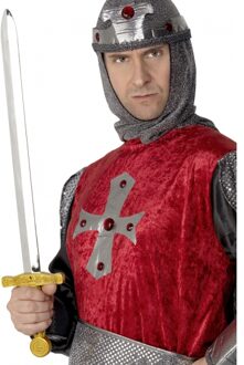 Smiffys Ridders verkleed/speelgoed zwaard - plastic - 65 cm