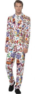 Smiffys Verkleedkleding heren maatpak sixties Multi