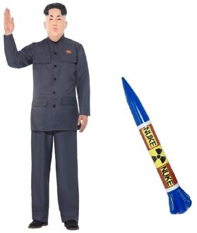 Smiffys Verkleedkleding Kim Jong Un 2 voor heren