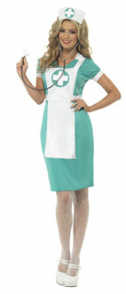 Smiffys Verpleegster kostuum met schort