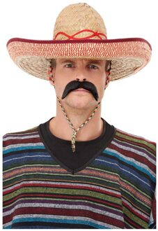 Smiffys Volwassenenkostuum Mexicaan, Sombrero