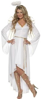 Smiffys Wit engelen verkleedkleding kostuum voor dames