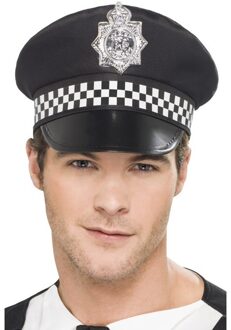 Smiffys Zwarte Britse politiepet voor heren