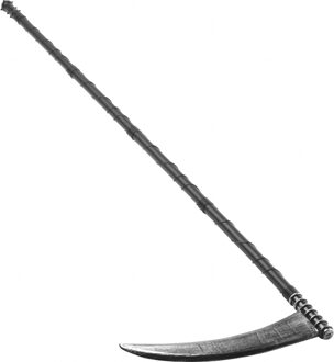 Smiffys Zwarte zeis van Magere Hein - 138 cm - plastic - the grim reaper