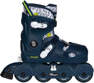 Smile Boys inlineskates junior donkerblauw maat 34-37