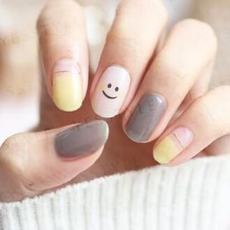 Smile Nail Art Sticker 24 pcs