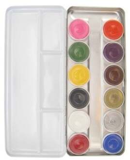 smink pallet aqua 12 kleuren