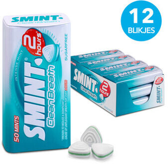 Smint Smint - Clean Breath instensemint 12 Blikjes a 50 Mintjes