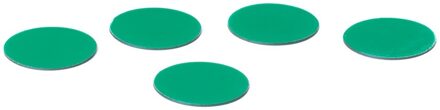 SMIT VISUAL Beschrijfbare magneet voor whiteboards - Cirkel - Groen