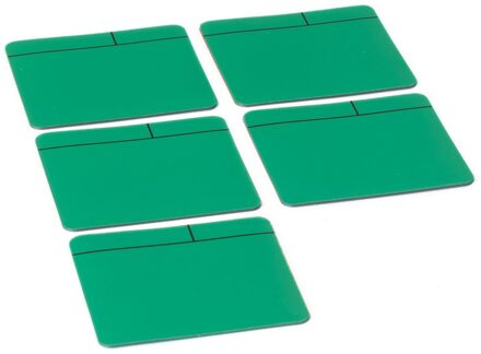 SMIT VISUAL Beschrijfbare magneet voor whiteboards - Post-it - Groen