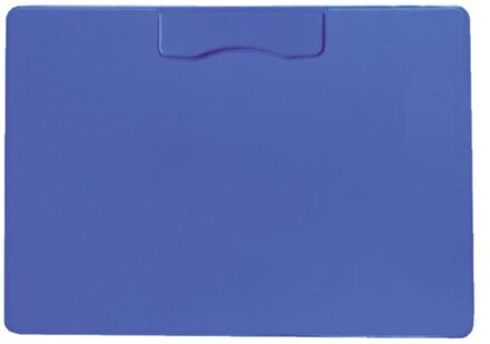 SMIT VISUAL Klembord magnetisch A4 dwars blauw