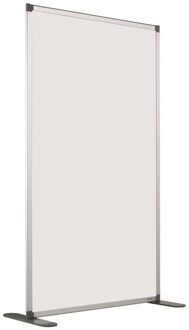 SMIT VISUAL Scheidingswand dubbelzijdig - Whiteboard - 110x100 cm