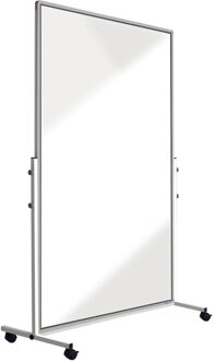 SMIT VISUAL Verrijdbare scheidingswand plexiglas - Transparant - 180x120 cm