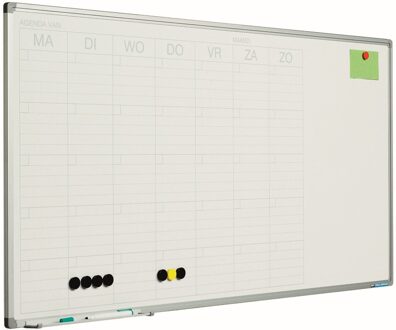 SMIT VISUAL Weekplanner - 60x120 cm