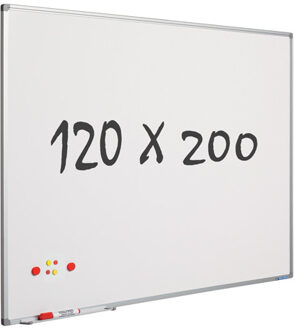 SMIT VISUAL Whiteboard 120x200 cm - Magnetisch