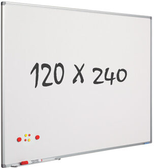 SMIT VISUAL Whiteboard 120x240 cm - Magnetisch