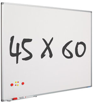 SMIT VISUAL Whiteboard 45x60 cm - Magnetisch