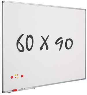 SMIT VISUAL Whiteboard 60x90 cm - Magnetisch