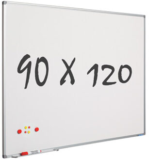 SMIT VISUAL Whiteboard 90x120 cm - Magnetisch